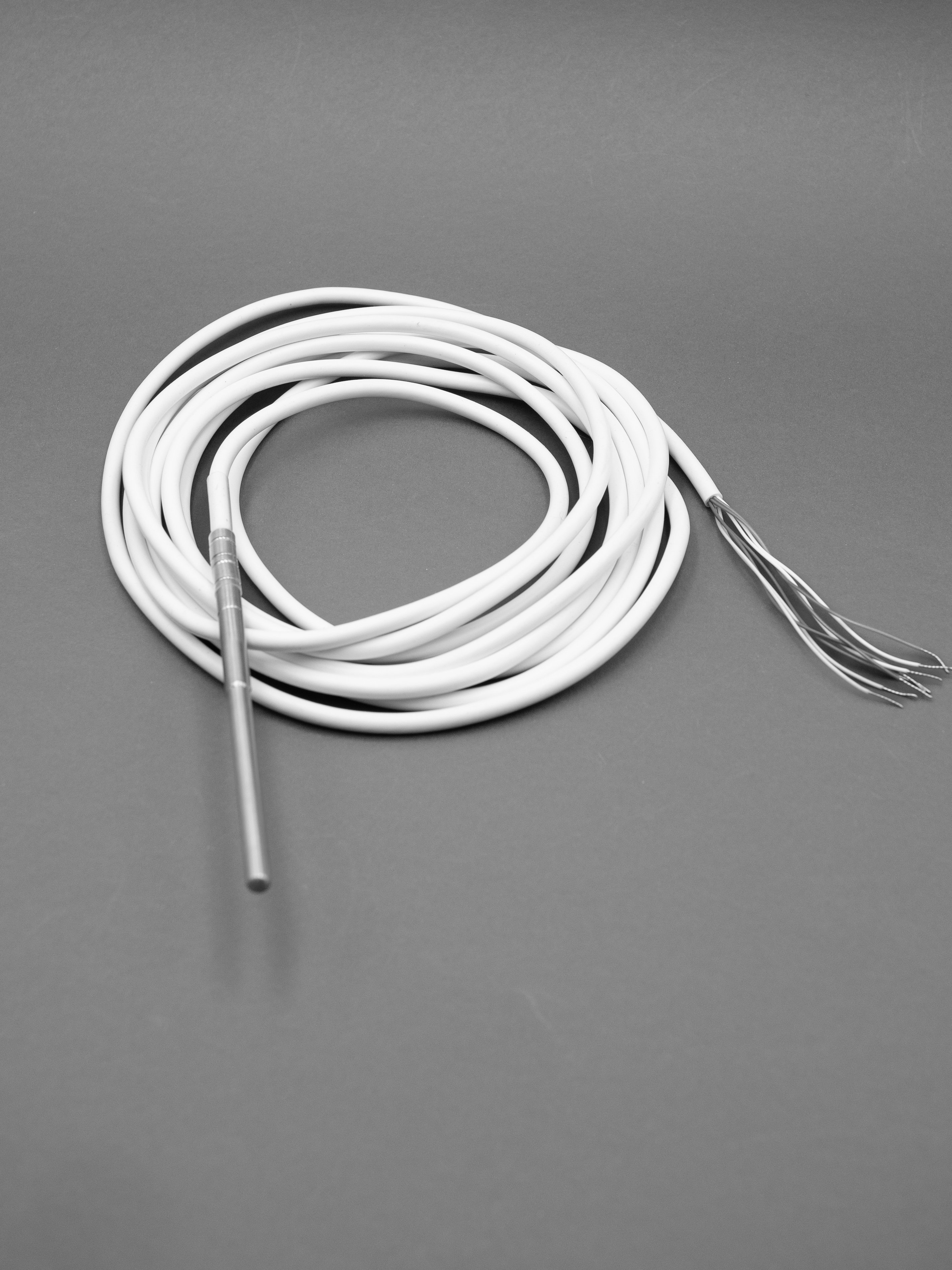 RTD Pt100 Flexible 8-Wire Cable 4m Sheath 69mm