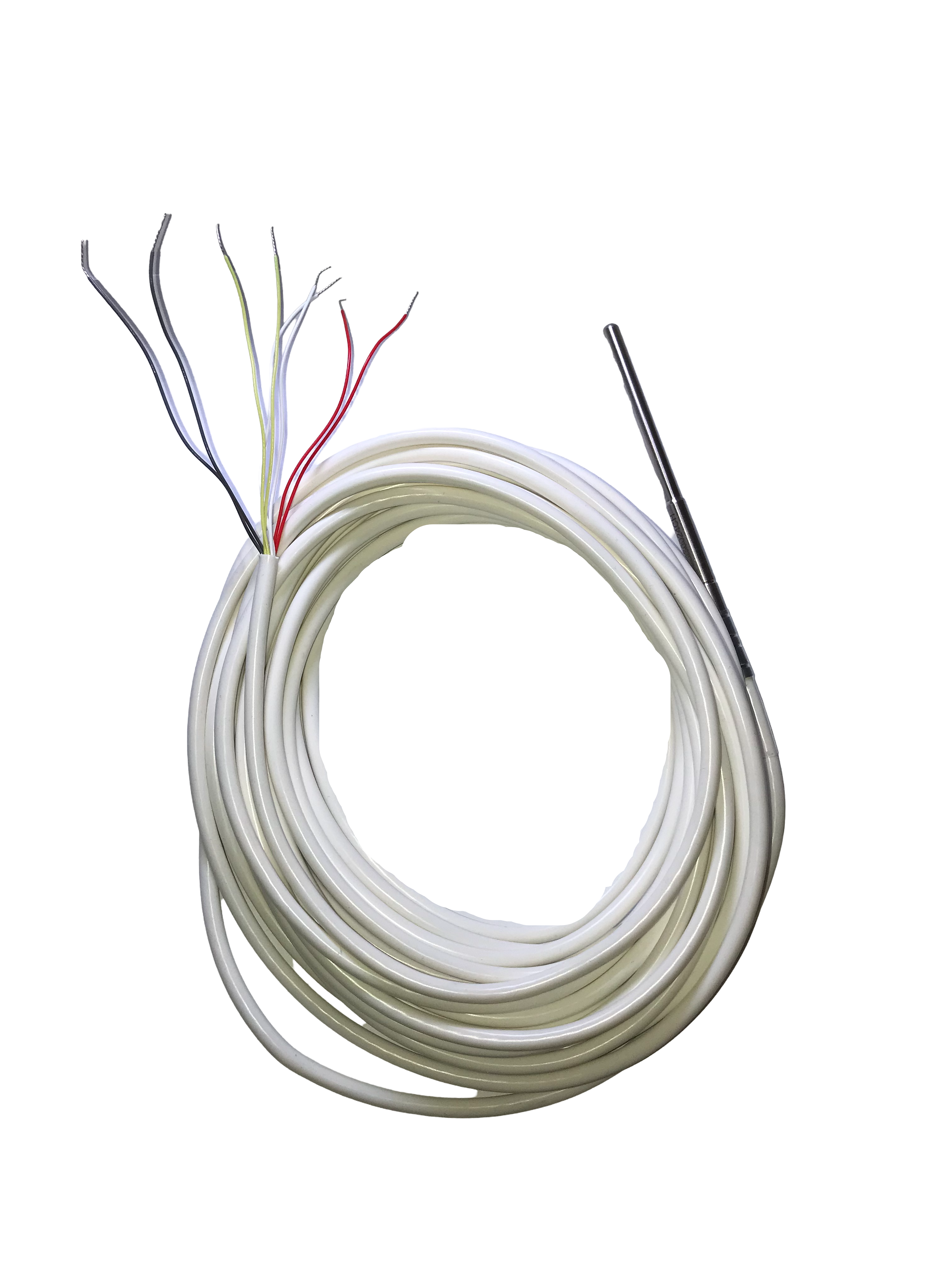 RTD Pt100 Flexible 8-Wire Cable 10m Sheath 69mm