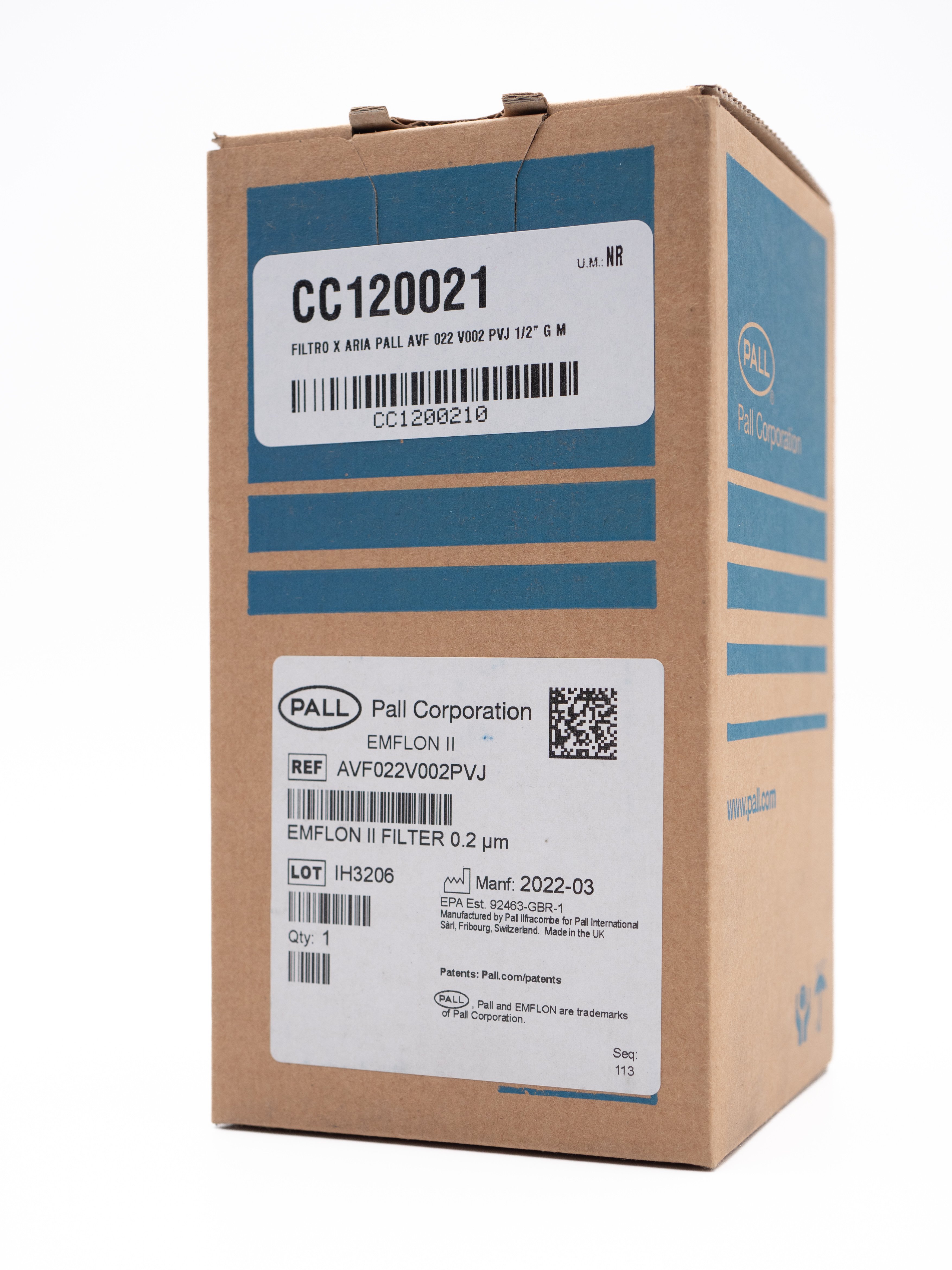 Pall Air Filter AVF 022 V002 PVJ 1/2