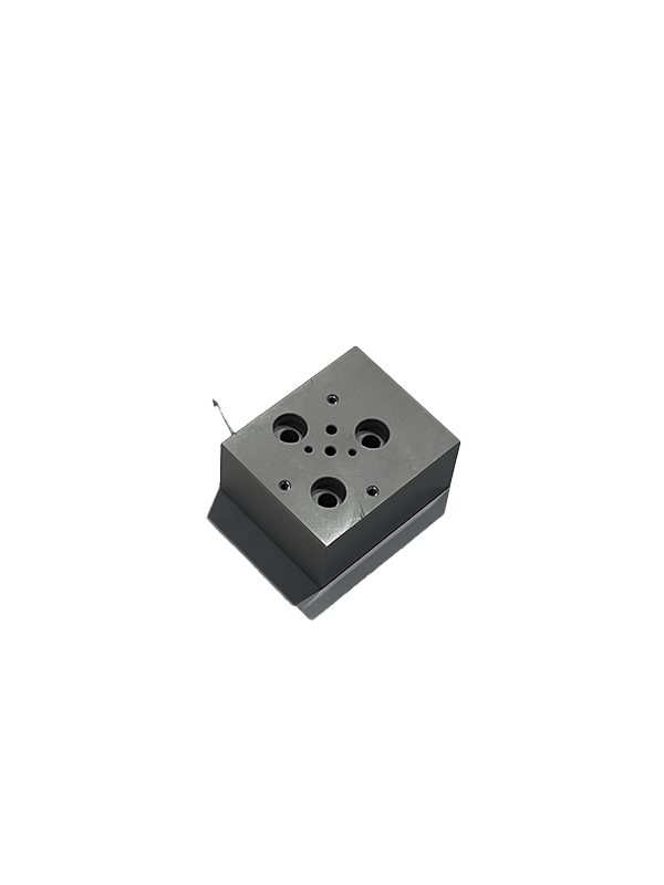 Pump and solenoid valve mounting base