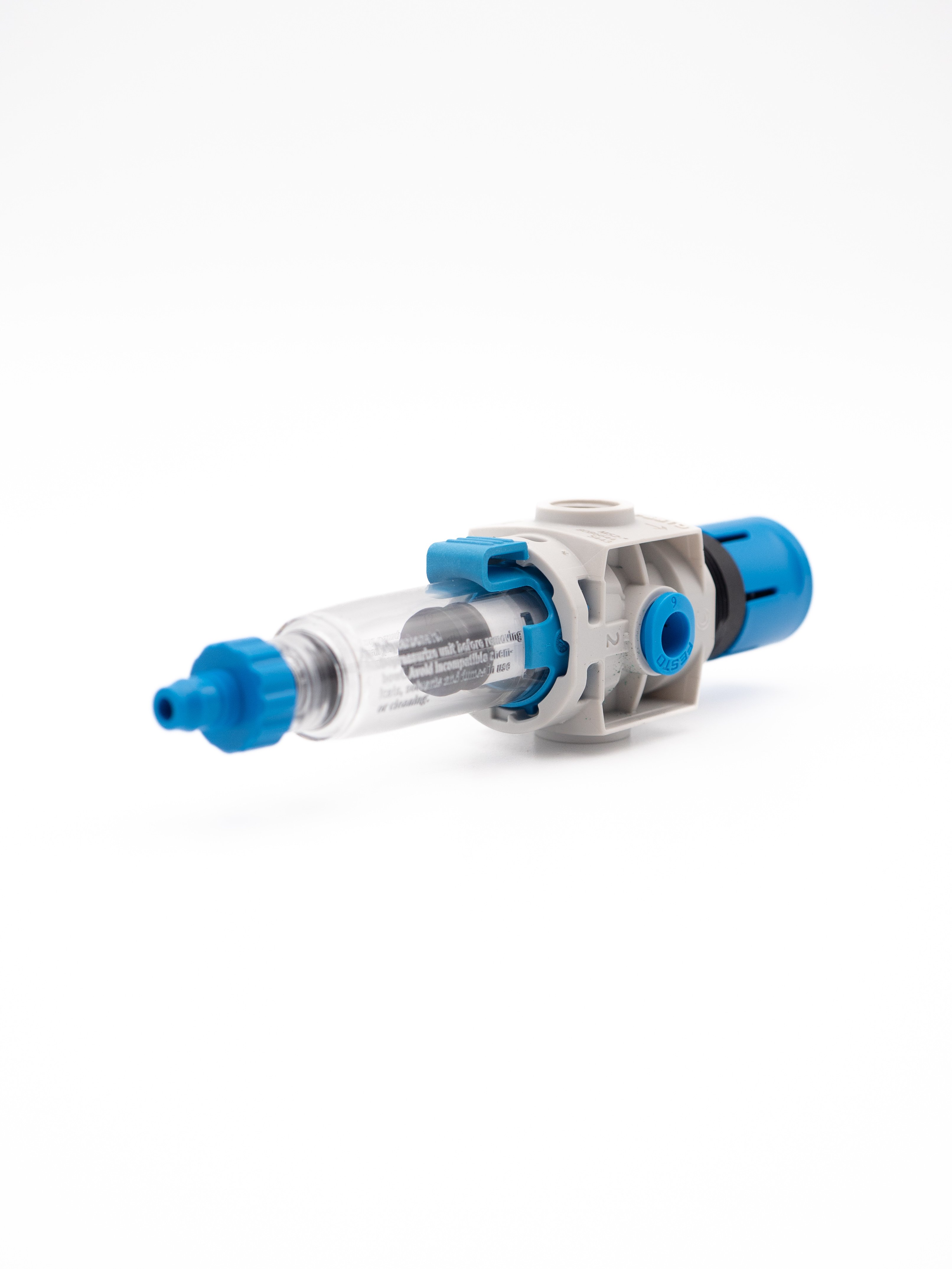 Assembly Filter Regulator with Gauge + Adaptors for Replacement